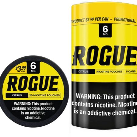ROGUE - CITRUS - 6MG - $3.99 - 5PK