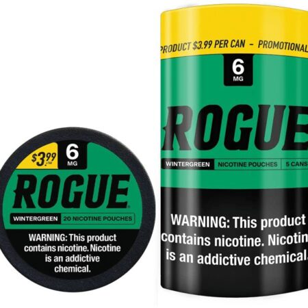 ROGUE - WINTER GREEN - 6MG - $3.99 - 5PK