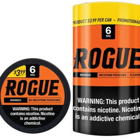 ROGUE - MANGO - 6MG - $3.99 - 5PK