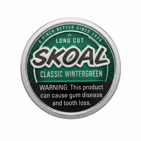 Skoal - Long Cut Classic Wintergreen - 5Ct