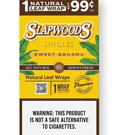 SLAPWOODS SINGLE SWEET BANANA - 99C - 20CT
