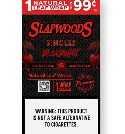 SLAPWOODS SINGLE BLOODSHOT - 99C - 20CT