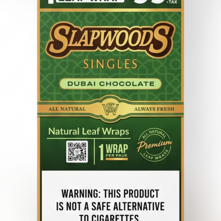 SLAPWOODS SINGLE DUBAI CHOCOLATE - 99C - 20CT
