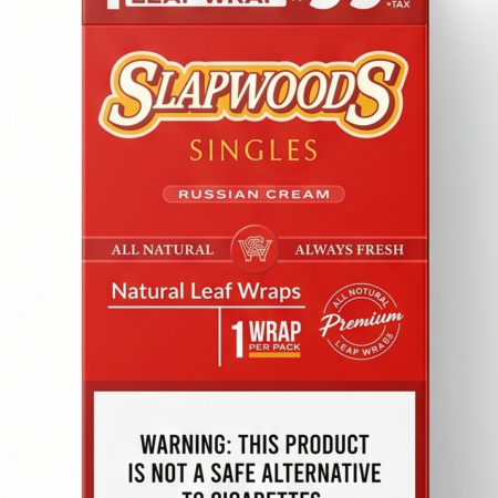 SLAPWOODS SINGLE RUSSIAN CREAM - 99C - 20CT