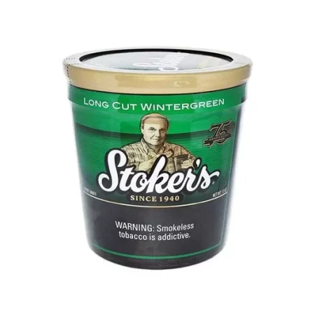 Stoker Long Cut Wintergreen Tub - 12Oz
