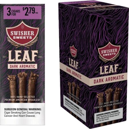 SS LEAF - DARK AROMATIC - 3 FOR $2.79 - 10/3PK