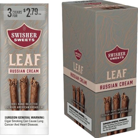SS LEAF - RUSSIAN CREAM - 3 FOR $2.79 - 10/3PK