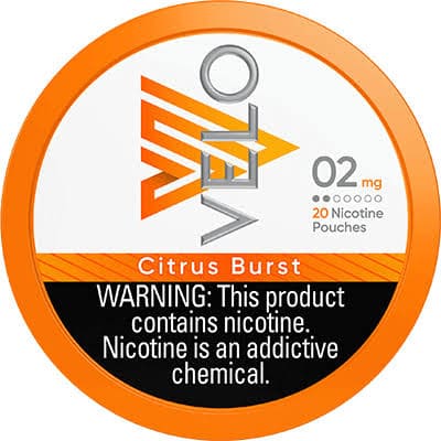 Velo - Citrus Brust - 2Mg - 5Ct