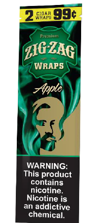Zig Zag Wraps - Apple - 2 For 99C - 25Ct