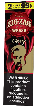 Zig Zag Wraps - Cherry - 2 For 99C - 25Ct