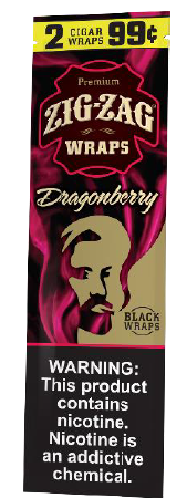 Zig Zag Wraps - Dragon Berry - 2 For 99C - 25Ct