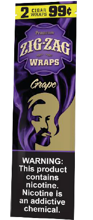 Zig Zag Wraps - Grape - 2 For 99C - 25Ct