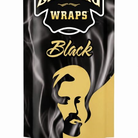 ZIg Zag Wraps - Black - 4 For 99C - 15Ct