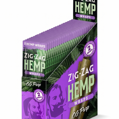 Zig Zag Hemp Wraps - OG Purp - 25Ct