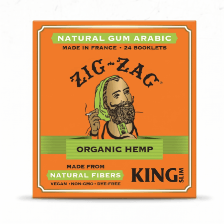 Zig Zag - Organic Hemp - King Slim - 24Ct