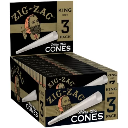 Zig Zag Cone - Ultra Thin -3Pk - King