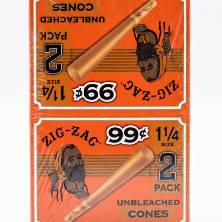 Zig Zag - Unbleached Cone - 1 1/4 - 2Pk -24Ct - 99C