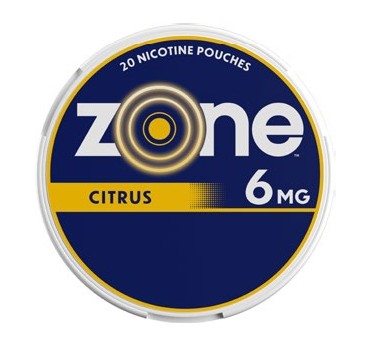 ZONE - CITRUS - 6MG - 5CT