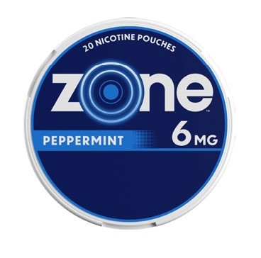 ZONE - PEPPERMINT - 6MG - 5CT
