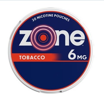 ZONE - TOBACCO - 6MG - 5CT