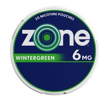 ZONE - WINTERGREEN - 6MG - 5CT