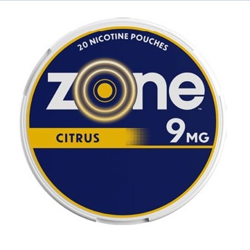 ZONE - CITRUS - 9MG - 5CT