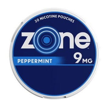ZONE - PEPPERMINT - 9MG - 5CT
