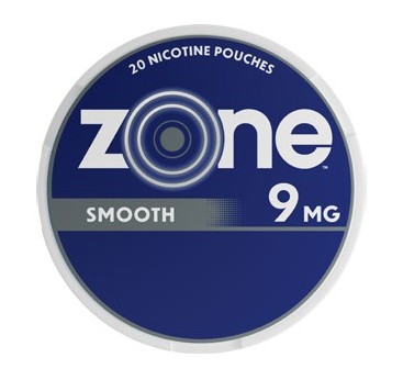 ZONE - SMOOTH - 9MG - 5CT