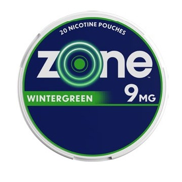 ZONE - WINTERGREEN - 9MG - 5CT