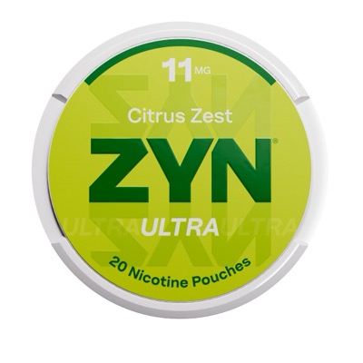 ZYN ULTRA - CITRUS ZEST - 11MG - 5CT
