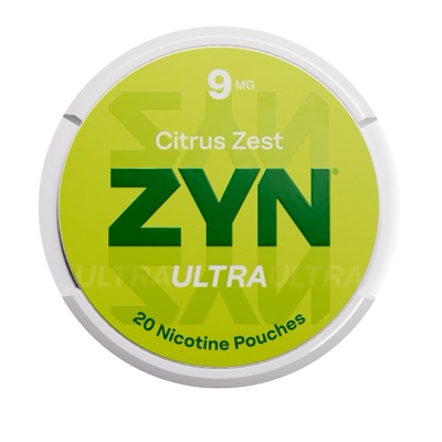 ZYN ULTRA - CITRUS ZEST - 9MG - 5CT