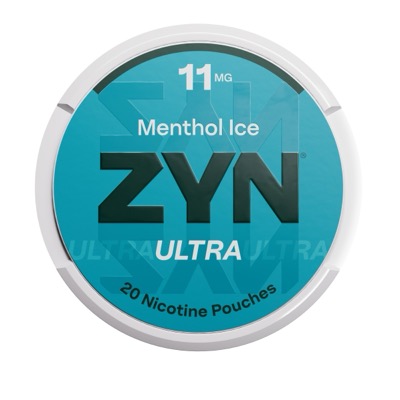 ZYN ULTRA - MENTHOL ICE - 11MG - 5CT