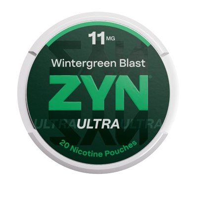 ZYN ULTRA - WINTERGREEN BLAST - 11MG - 5CT