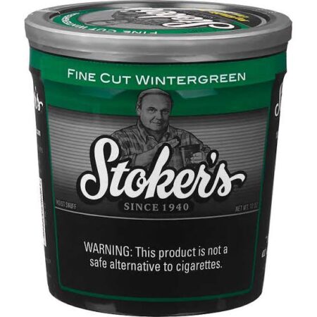 Stoker Fine Cut Wintergreen Tub - 12Oz